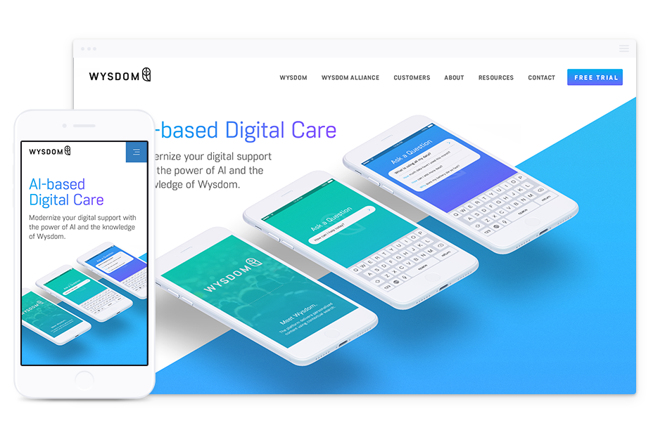 Website Design for B2B Companies - Wysdom Case Study