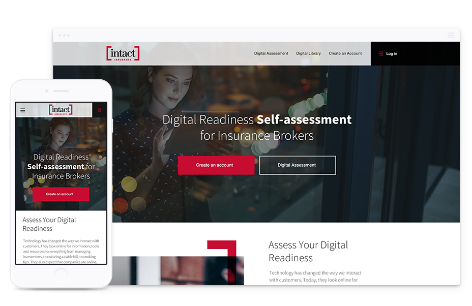 Web Design for Insurance Companies – Intact Insurance