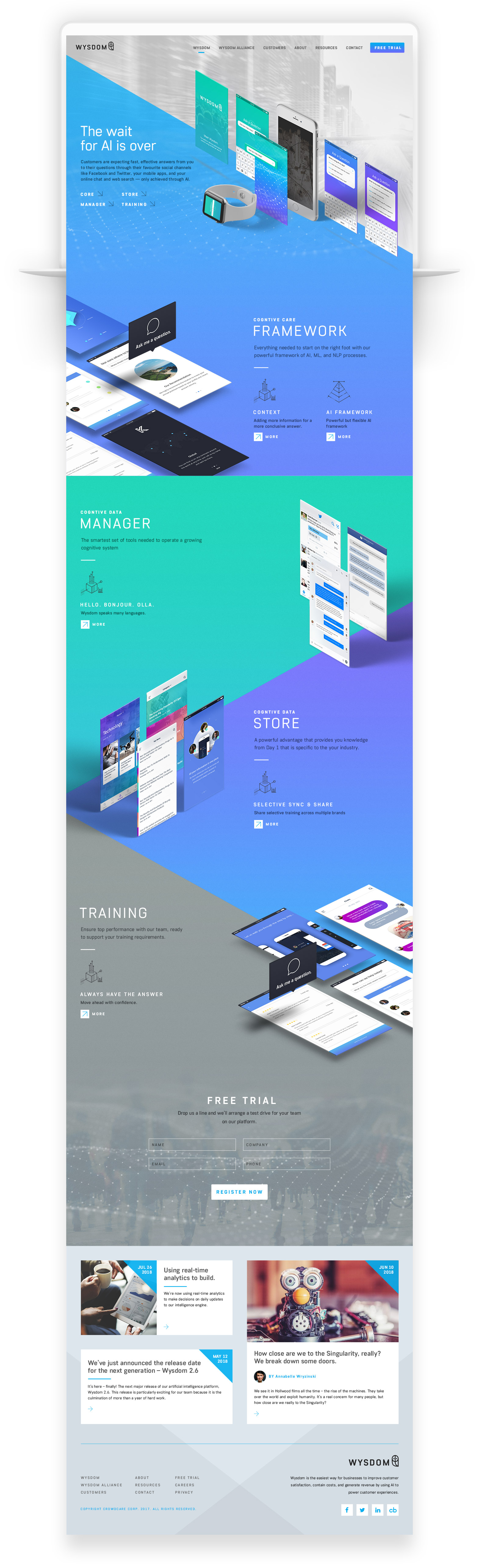 Web Design for B2B Tech Company