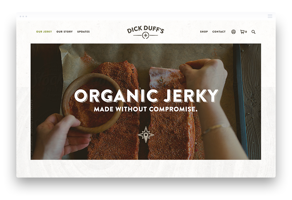 Branding and Web Design for Food & Beverage Products – Dick Duffs