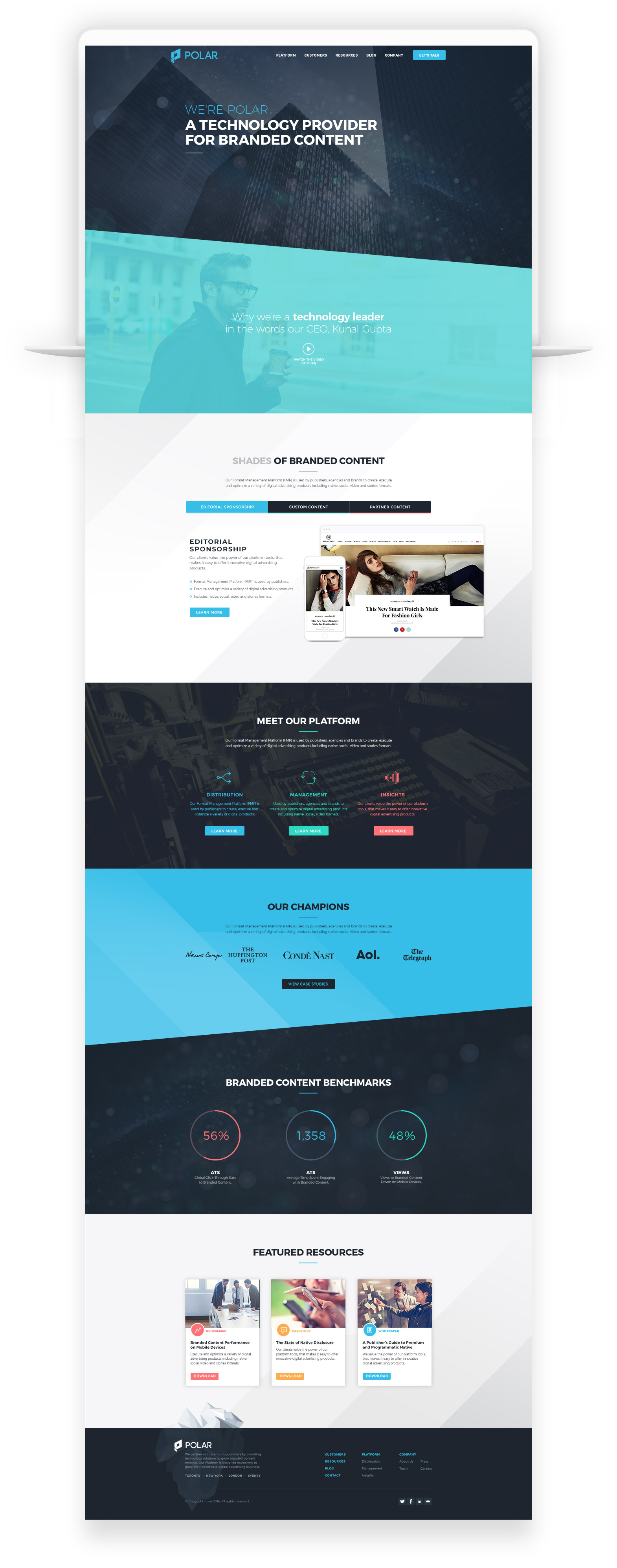 B2B Website Design for Tech Companies - Polar B2B Website Design for Tech Companies - Polar