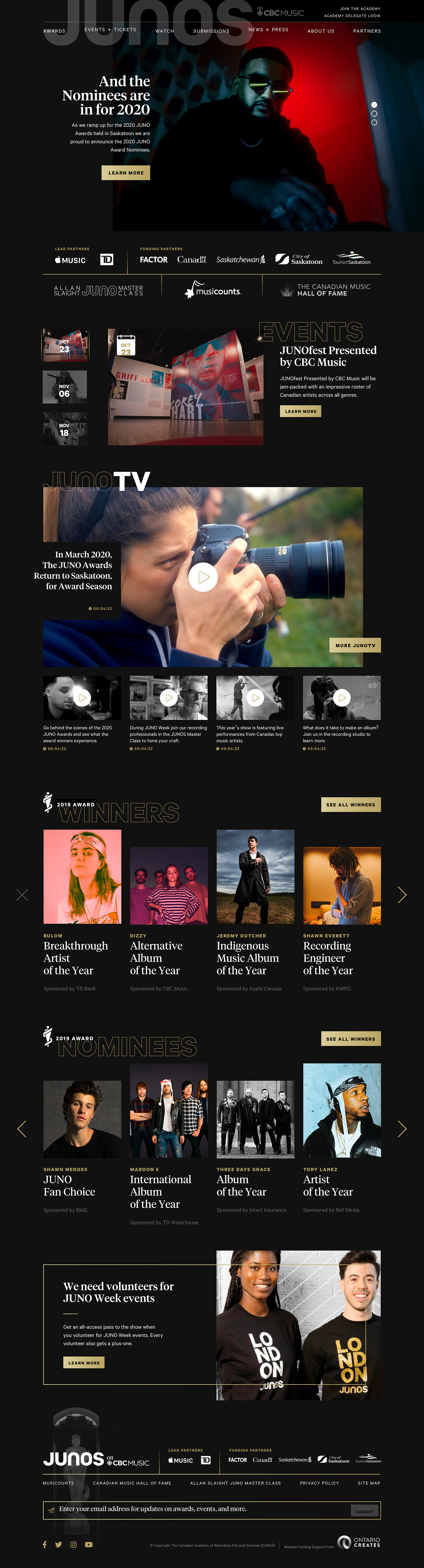 JUNOS Web Design