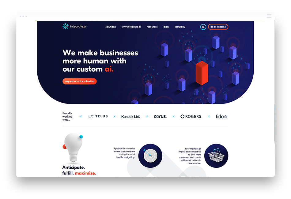 Integrate AI Web Design Case Study