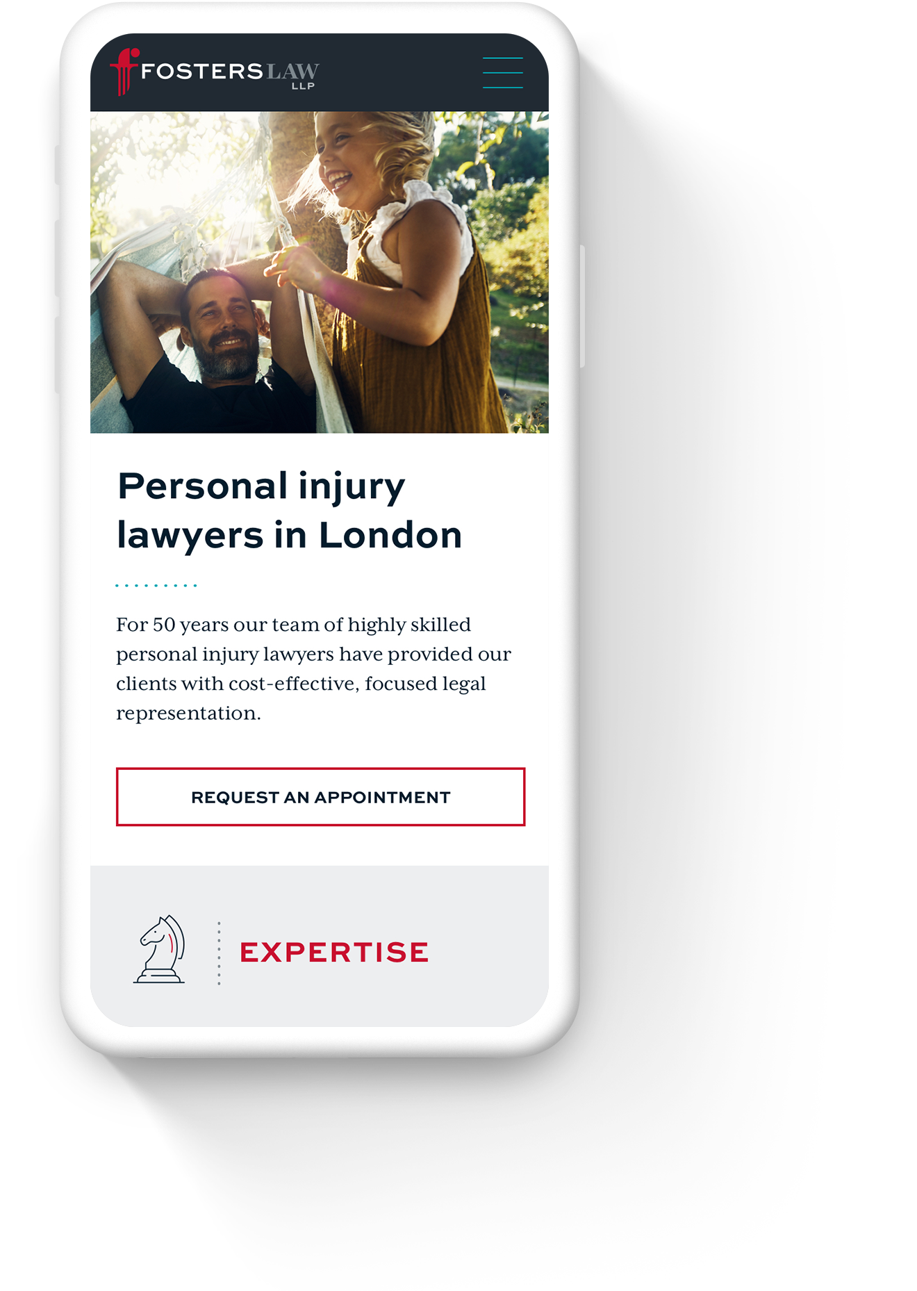 Responsive Website Design for Law Firms - Fosters Law LLP