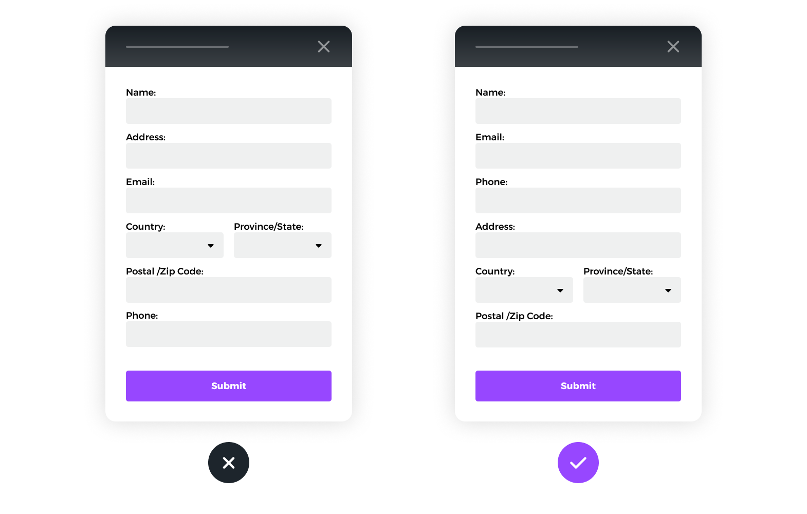 Go From Easiest Fields To The Hardest