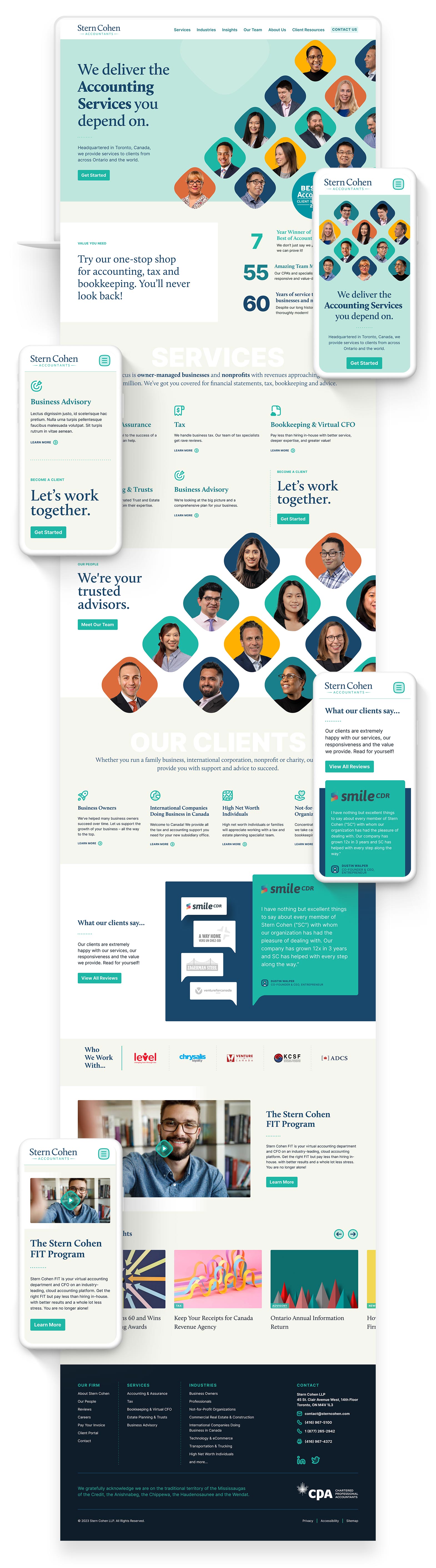 Accounting Firm Web Design Case Study