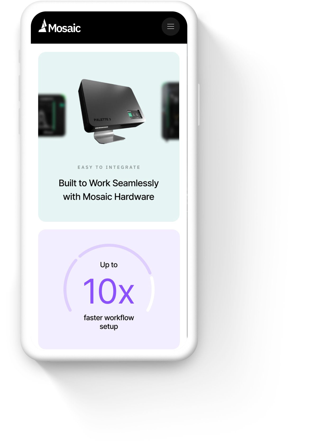 Responsive Website Design for Industrial Manufacturing – Mosaic