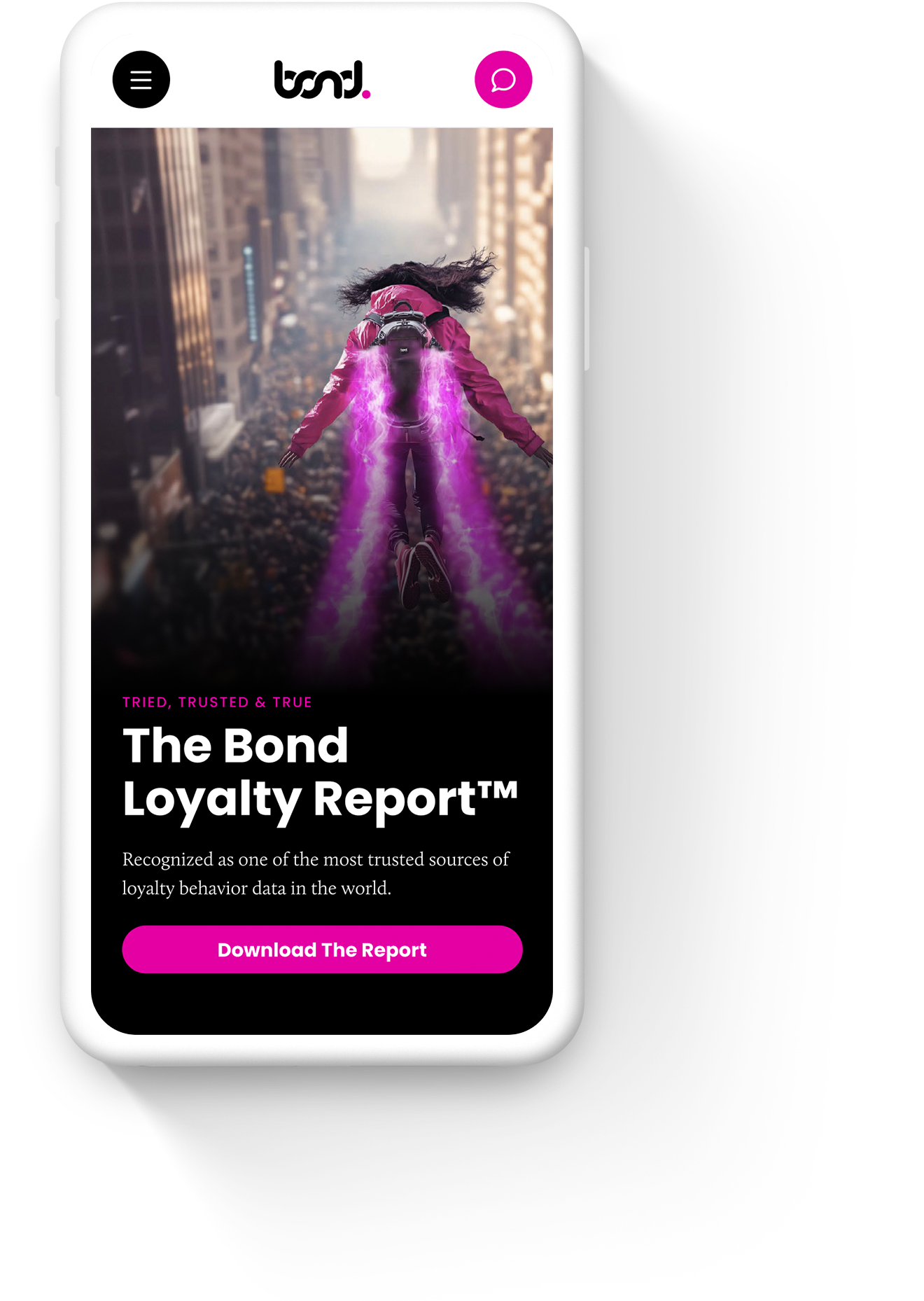 Mobile Web Design for Bond Brand Loyalty